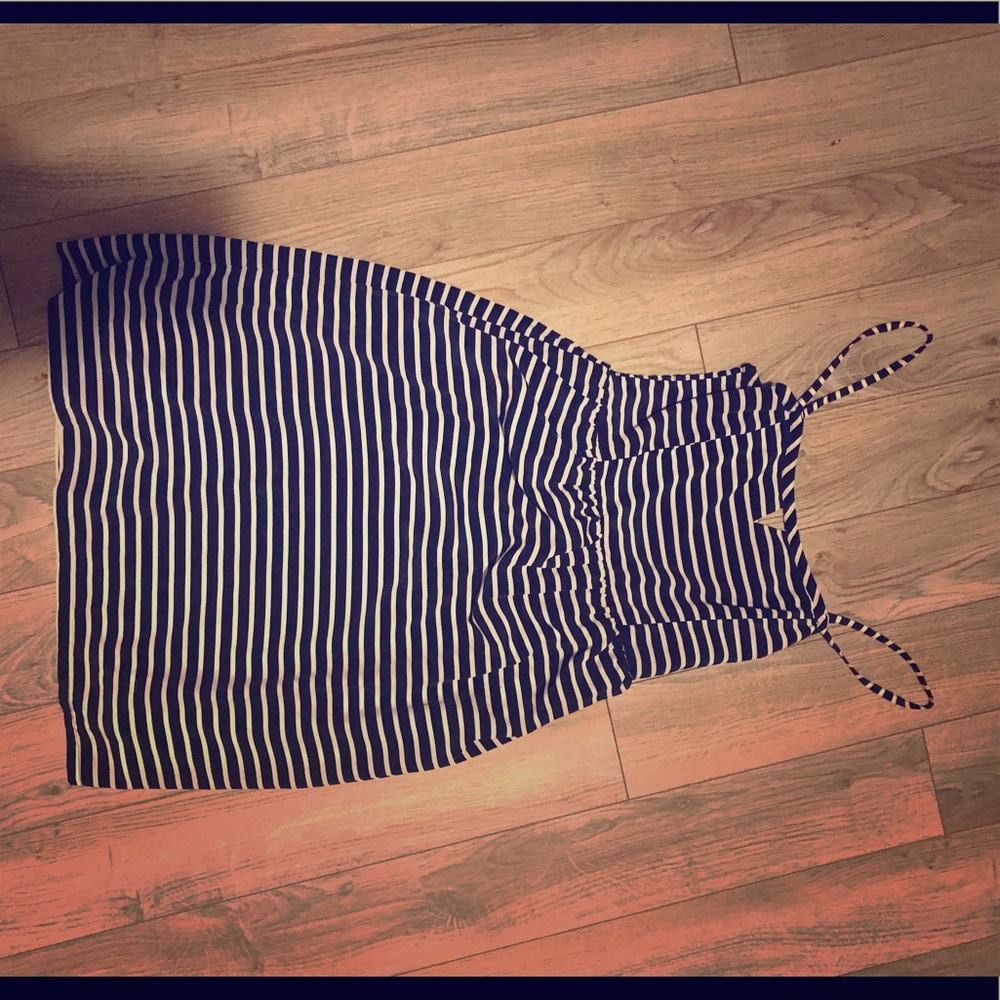 Navy summer dress lightweight